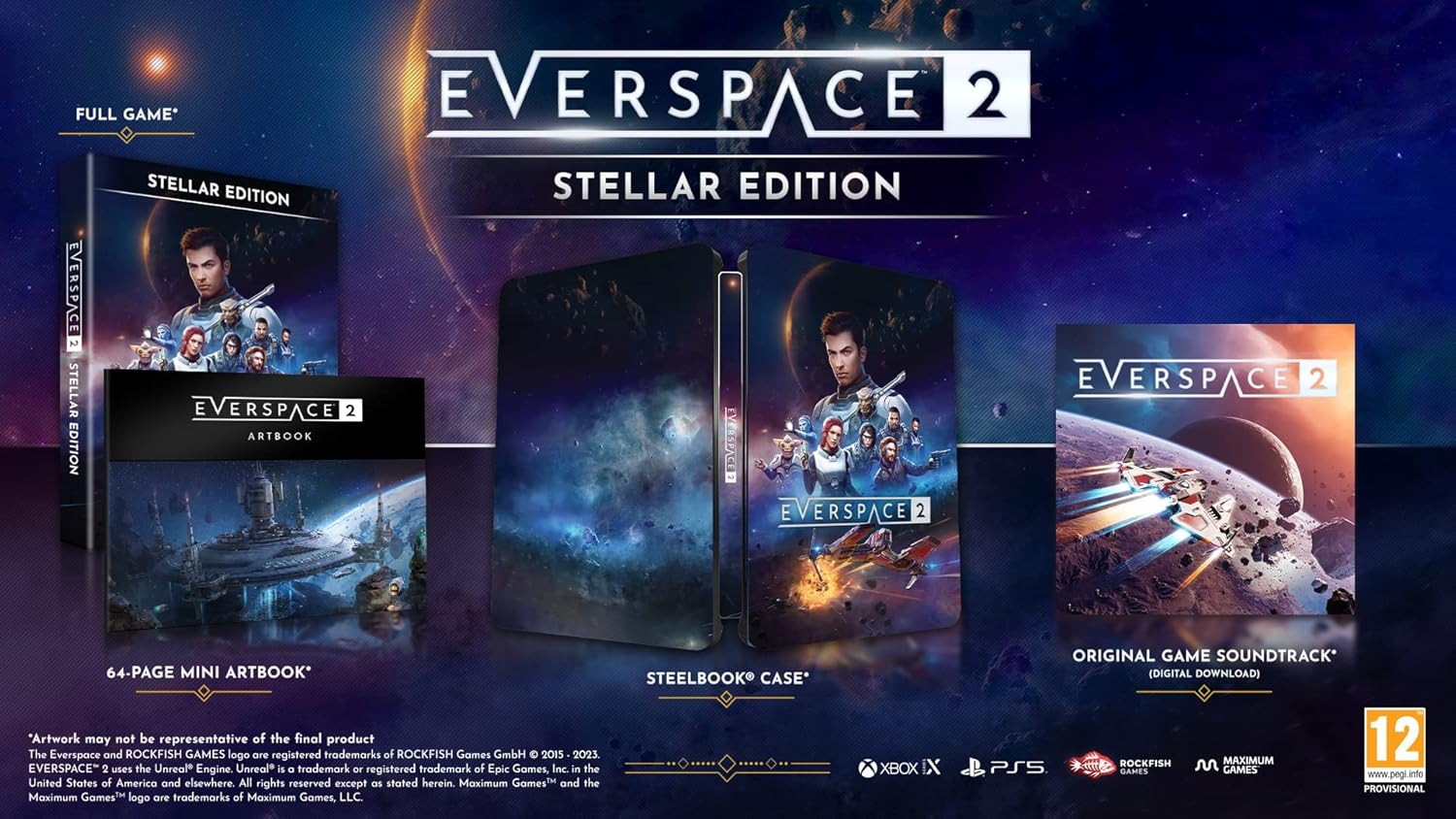 Everspace 2: Stellar Edition PS5 UK/FR/IT/ES/NL Everspace 2: Stellar Edition PS5 UK/FR/IT/ES/NL